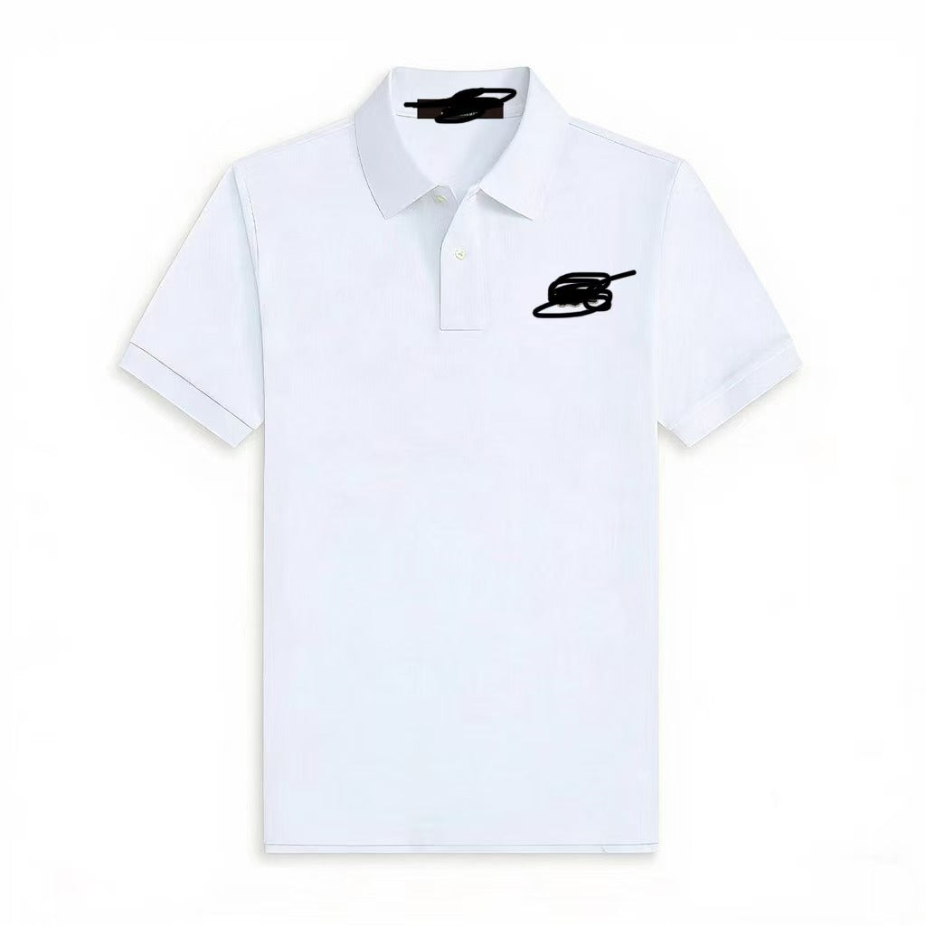 Camiseta Fish Bordada Premium | Cuello Pequeño | Manga Corta | Unisex