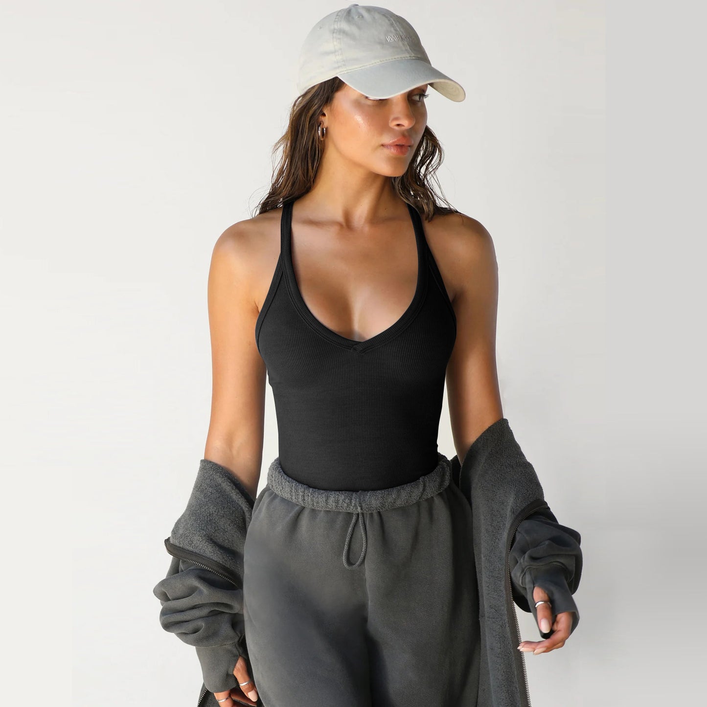 Camiseta Punto Manga Corta Mujer | Moda Premium