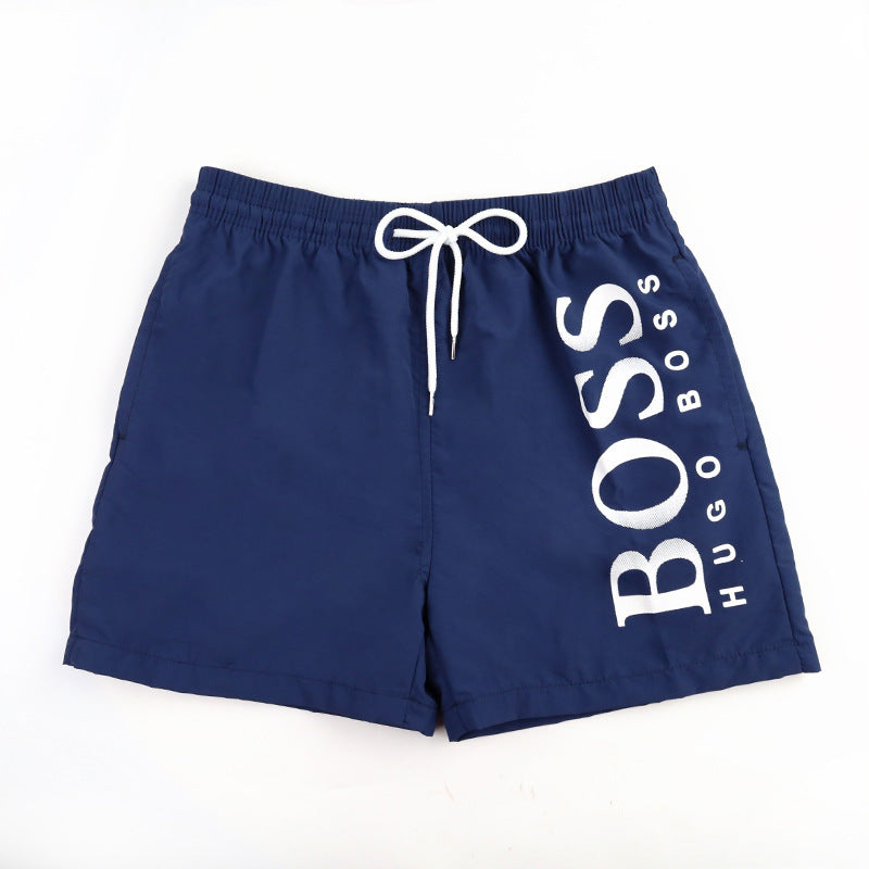 Pantalones cortos holgados de tres puntos surf con impresión digital 3D, pantalones de playa de secado rápido para la playa, pantalones de baño para hombre, deportes en casa