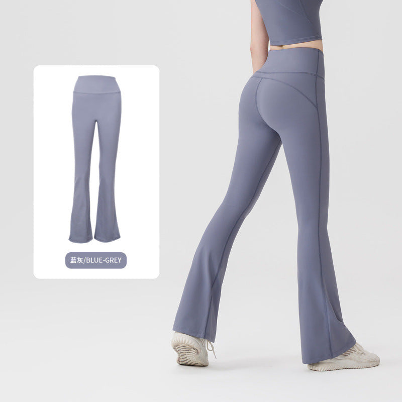 Pantalón Yoga Mujer AL | Microacampanado Y Talle Alto