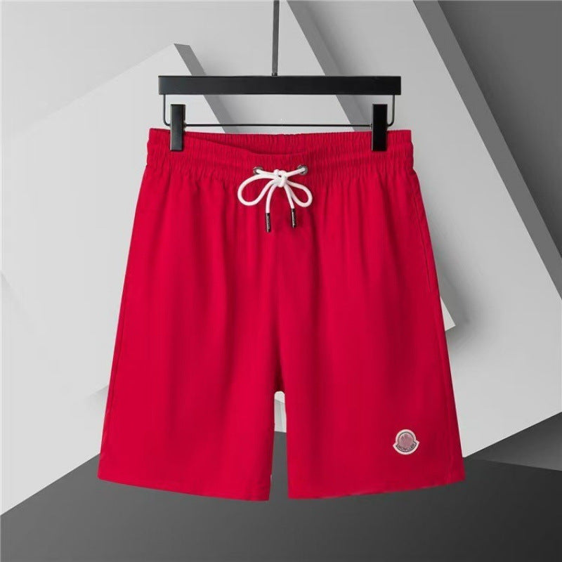 Verano 2026 Nuevos pantalones de playa transfronterizos europeos y americanos de secado rápido, pantalones cortos casuales holgados y de moda al por mayor
