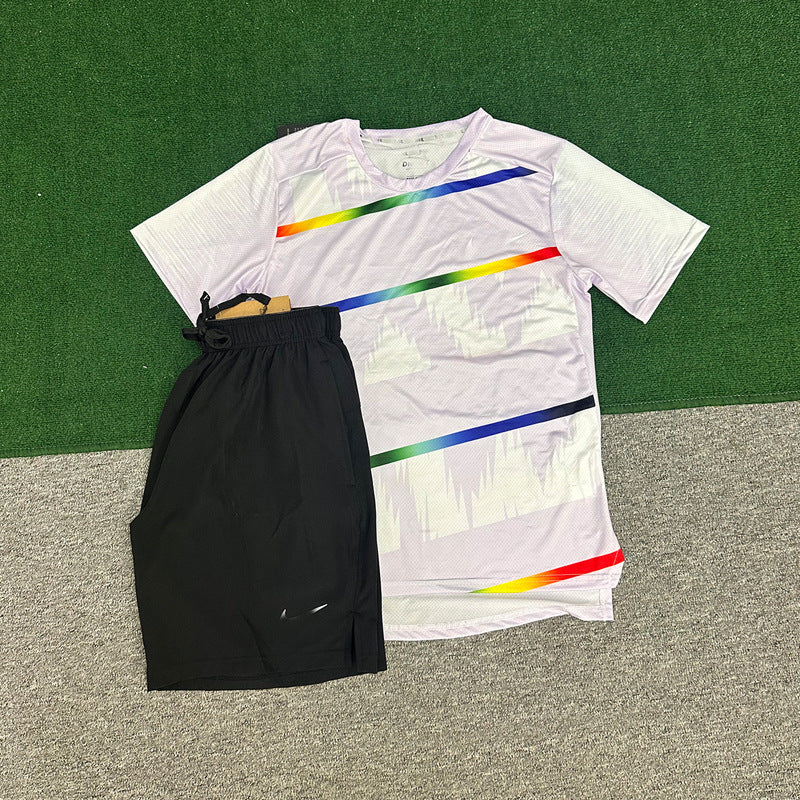 Ensemble de sport Running pour homme | Séchage rapide respirant été