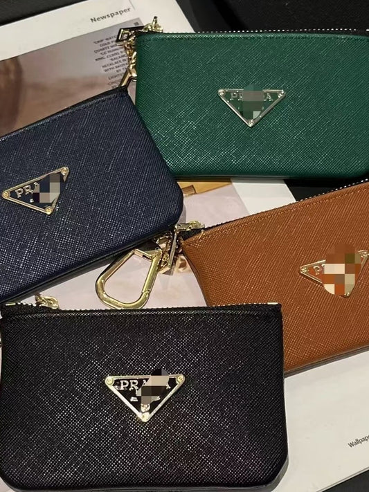 Monedero Mujer Cremallera + Caja Regalo | Compacto Premium