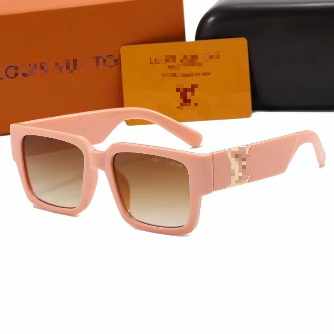 Gafas de sol de moda y de moda, gafas de sol de cara cuadrada de cara grande estilo influencer, gafas de protección UV para hombres y mujeres al por mayor