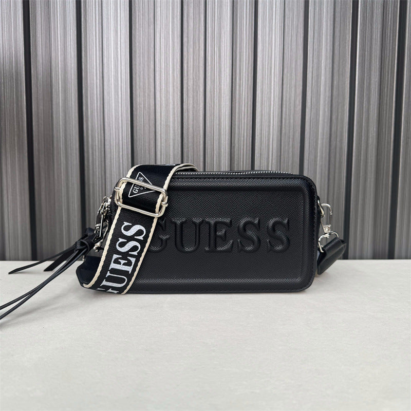 Borsa Fotocamera Litchi Donna Tracolla Moda 2026 | Senza Scatola