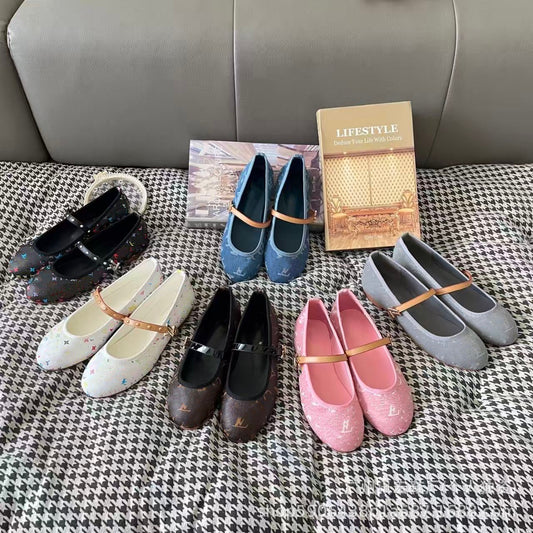 Zapatos Ballet Mary Jane Mujer | Hebilla Metálica 2025 | LuxuryMarkt