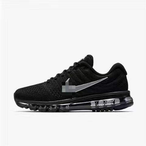 Putian Air Max 2017 zapatillas de correr con cojín de aire de palma con malla transpirable, antideslizante, con cordones deportivos de entrenamiento para correr