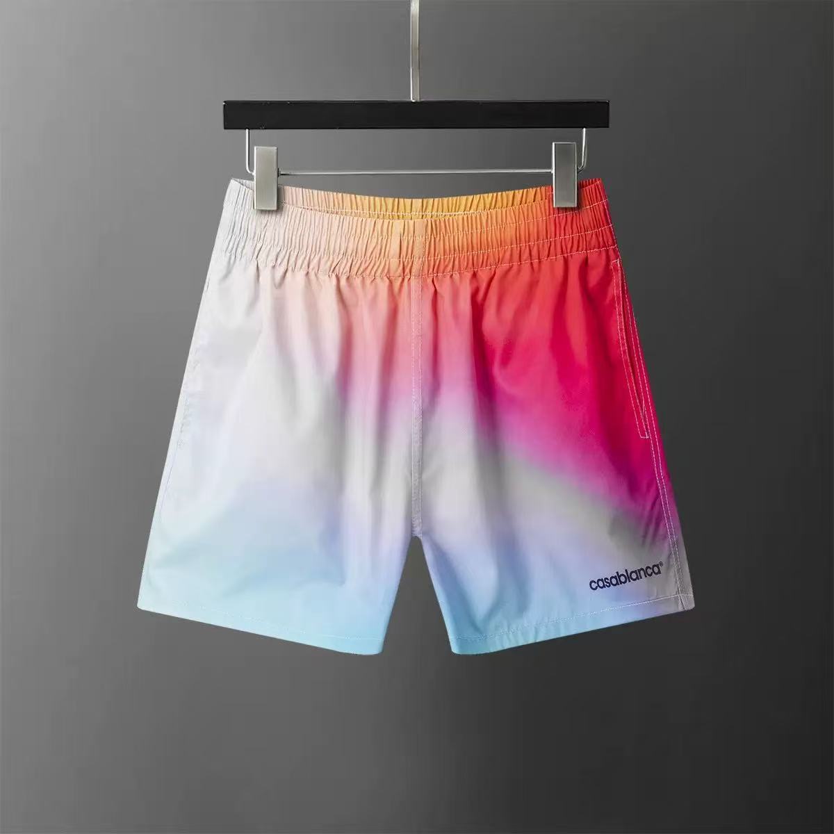 Bañadores Cortos de Playa Unisex Seda Hielo Verano