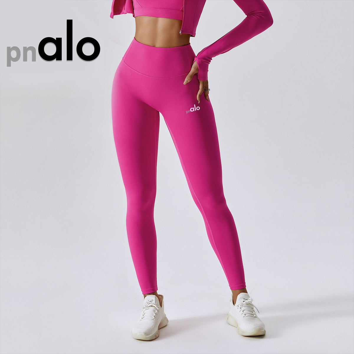 Pantalón Yoga Mujer AL | Talle Alto Y Color Liso