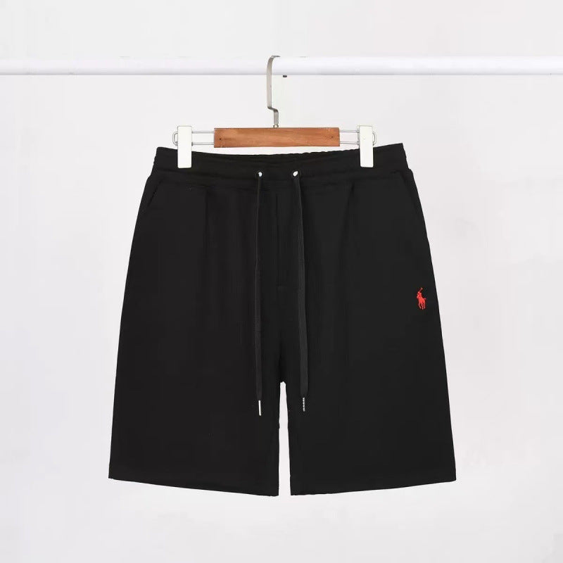 Pantalon brodé poney homme | Coton sportif respirant