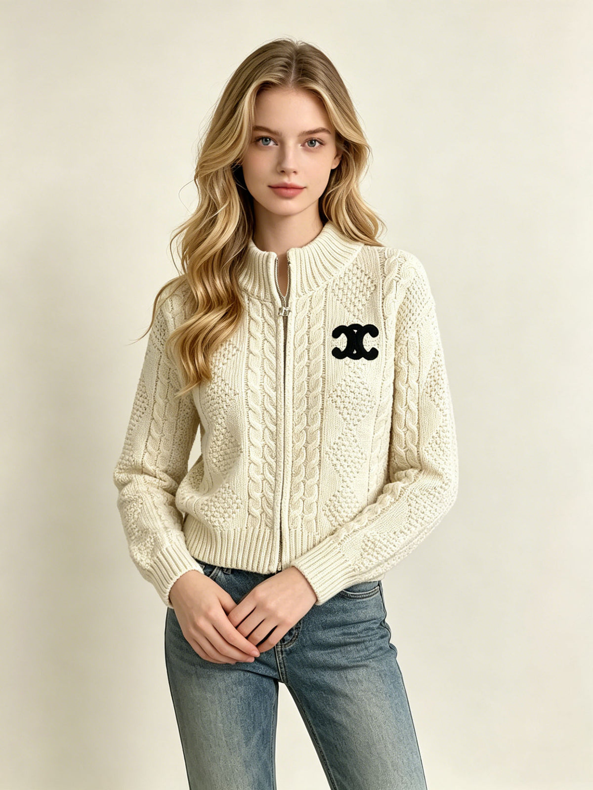 Cable Knit Cardigan | Autumn Winter