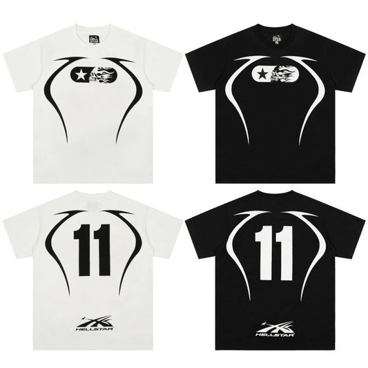 Mix T-shirt | Short Sleeve And Digital Print