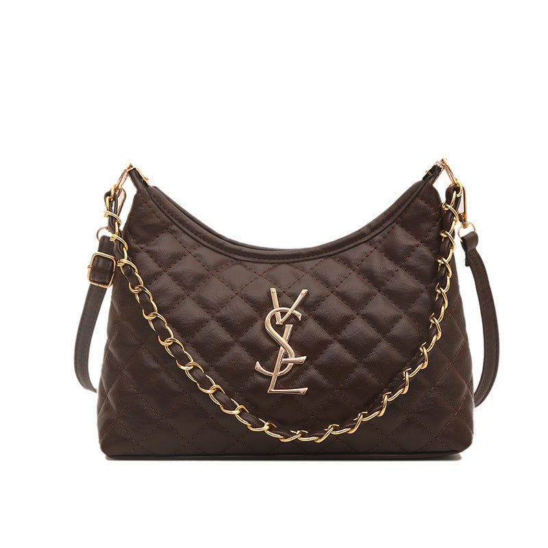 Bolso ligero de lujo estilo Chanel para mujer, nuevo bolso de moda versátil y de moda 2026, elegante bolso cruzado casual
