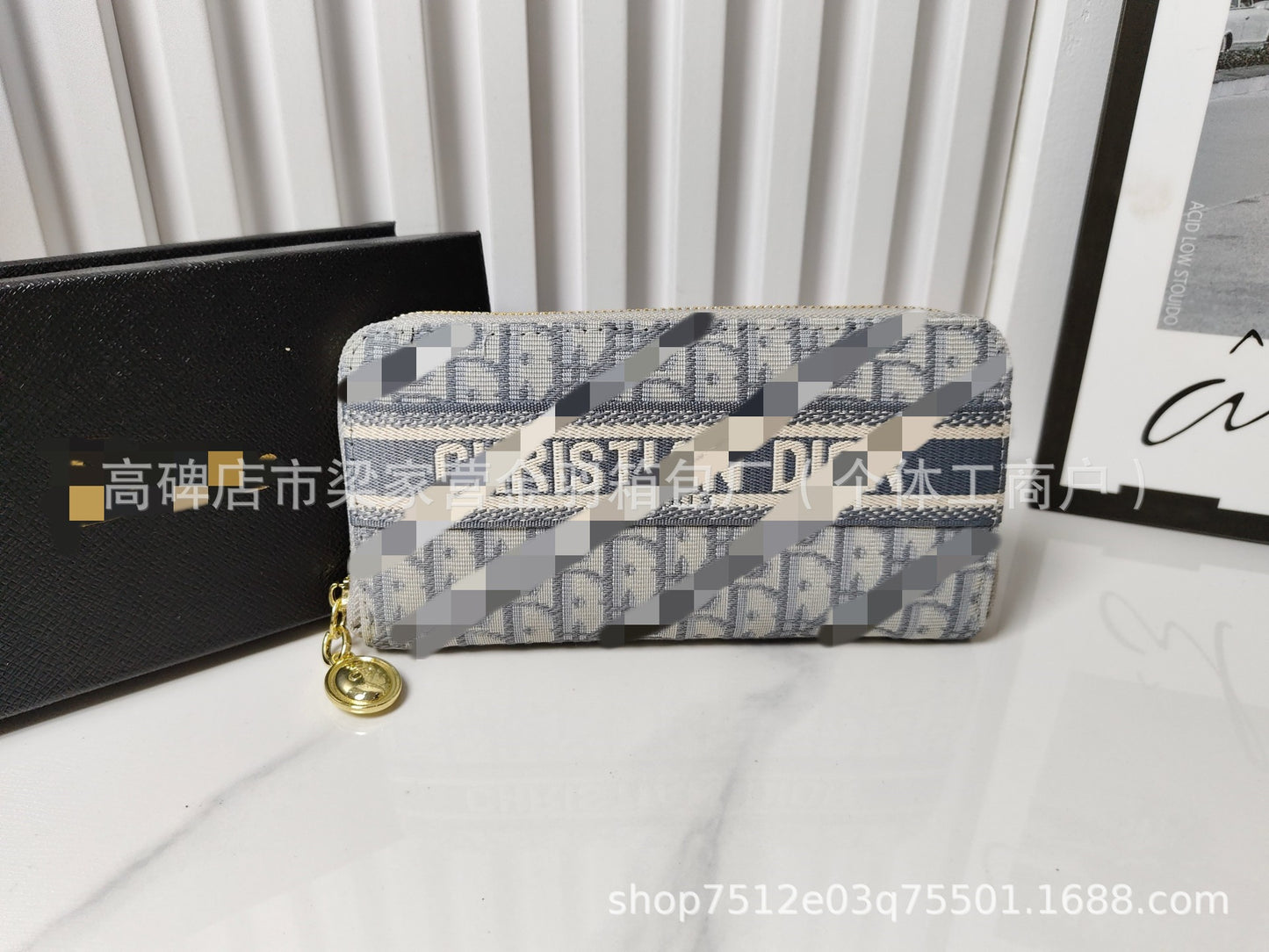 Di Parent's Style Wallet Wholesale de gran capacidad multiranura con ranura para tarjetas ID Monedero, bolso de mano ligero y versátil para mujer