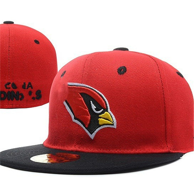 Baseball-Cap, geschlossene Rückseite, flacher Schirm, Mix | Unisex, verstellbar, gebogener Schirm