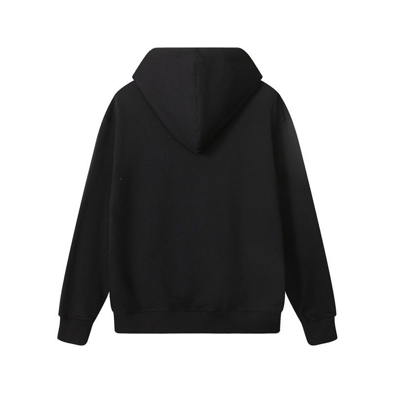 Unisex-Sweatshirt CD | Blumenmuster und lockerer Schnitt