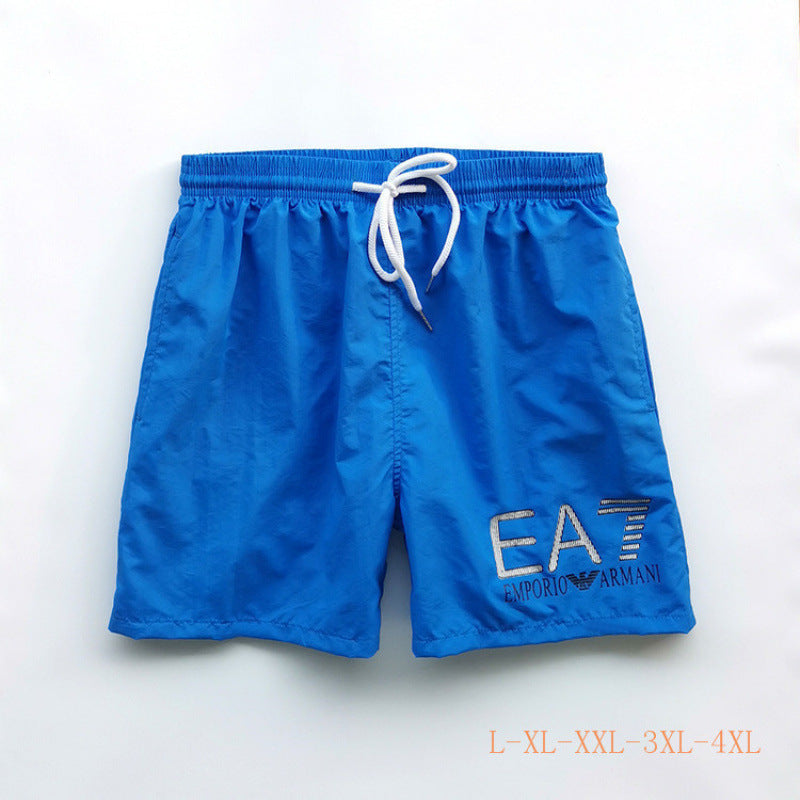 Pantalones cortos deportivos casual para hombres, verano juvenil sueltos, transpirables, de moda, running, fitness, playa, aguas termales, playa de secado rápido