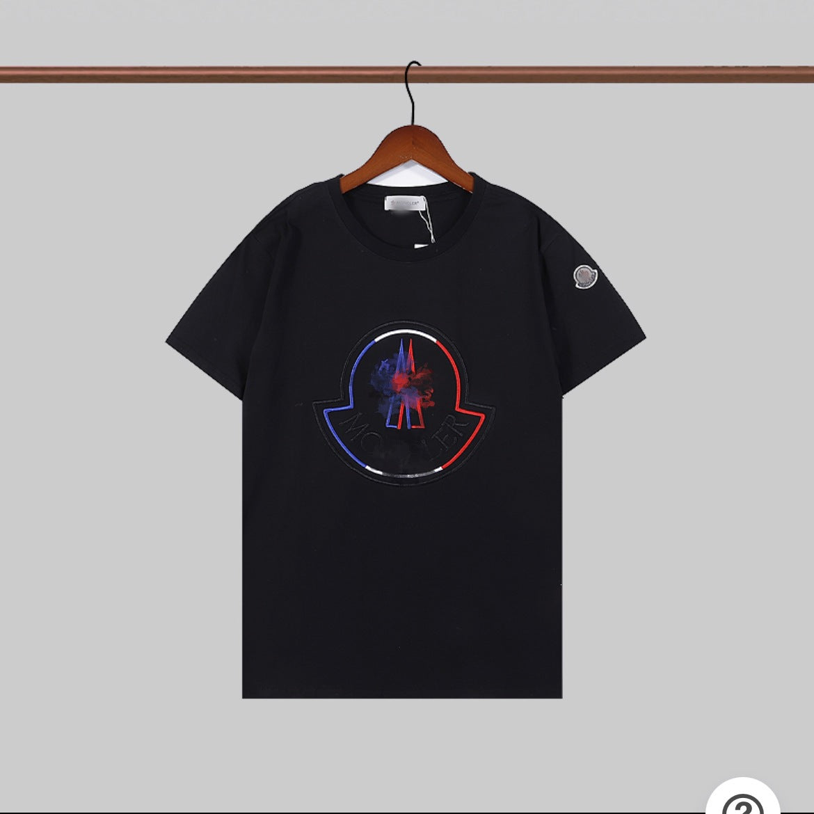 Camiseta Bordada Hombre MON | Cuello Redondo