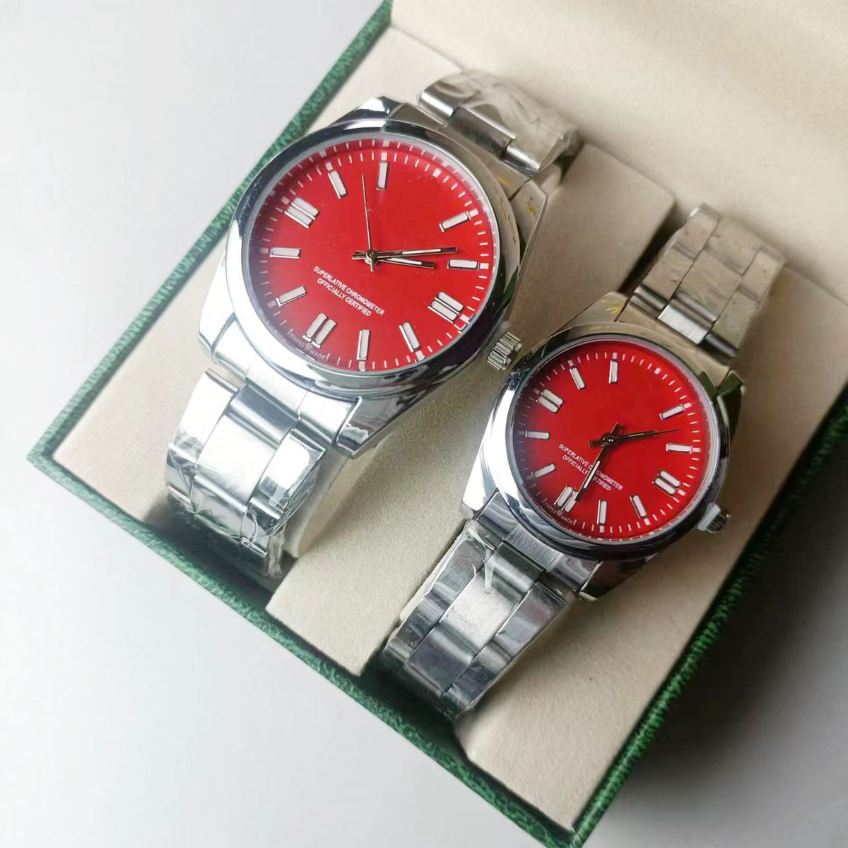 Oyster Perpetual Fruit Couple's Watch | Unisex Steel Quartz