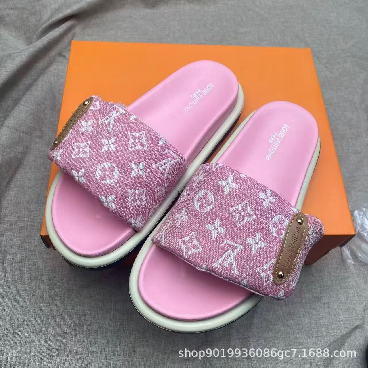 Velcro zapatillas para mujer, grosor, zapatillas de slip-on famosas en internet, zapatillas de pareja de moda, suelas planas, suelas gruesas y cómodas, antideslizantes