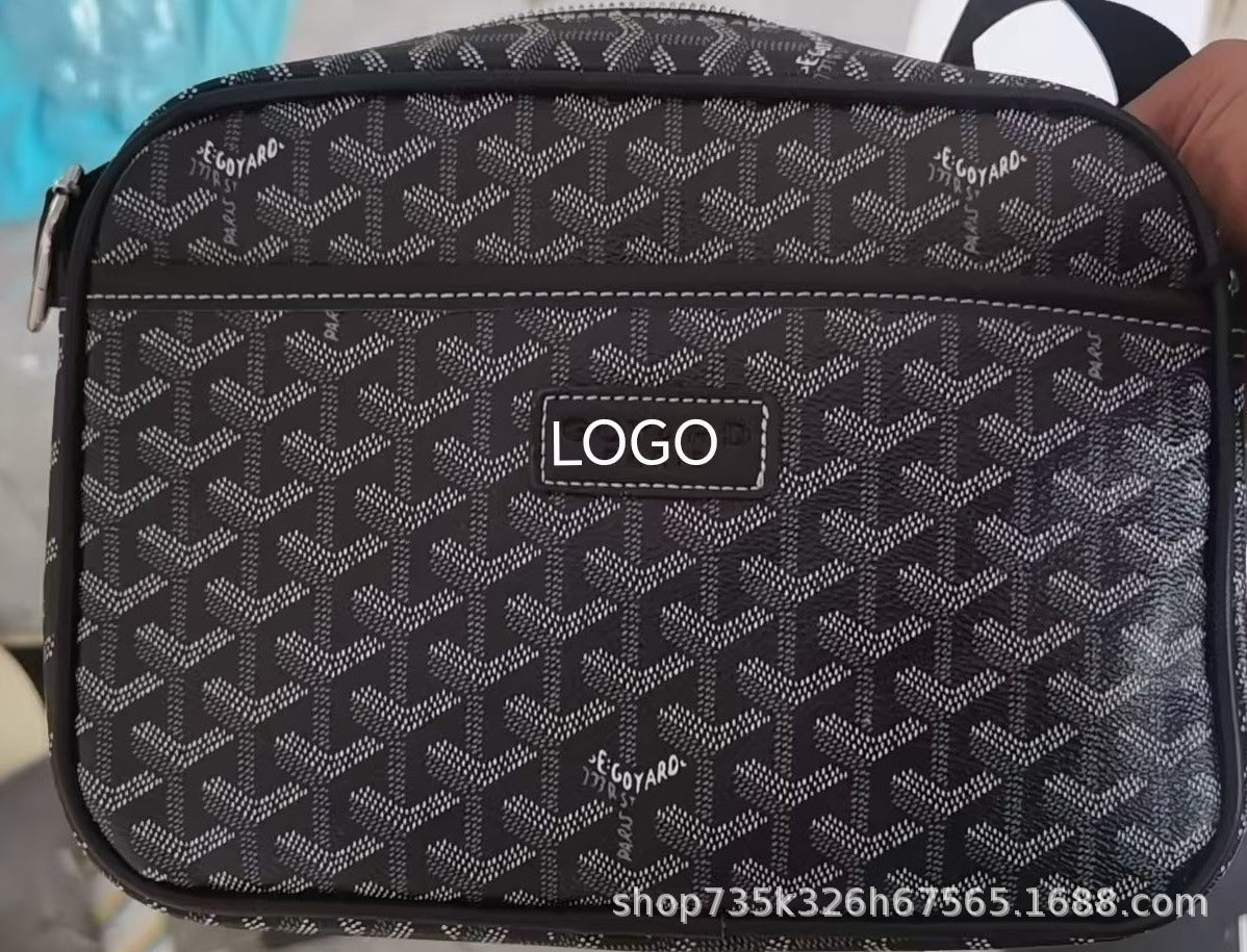Moda transfronteriza de comercio exterior con bolso de un solo hombro, bandolera, bolso E-Yu nuevo para hombres, mochila casual para hombres, sencilla y casual