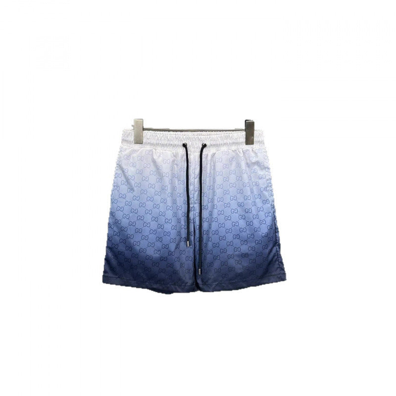 Shorts deportivos casuales casuales de estampado digital para comercio exterior transfronterizo transfronterizo, pantalones deportivos casuales con estampado digital de doble G