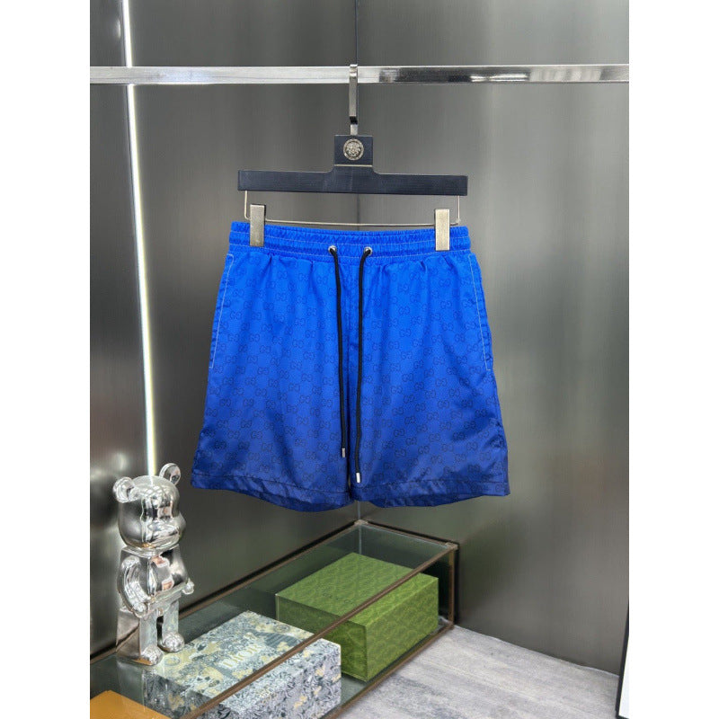 Shorts deportivos casuales casuales de estampado digital para comercio exterior transfronterizo transfronterizo, pantalones deportivos casuales con estampado digital de doble G