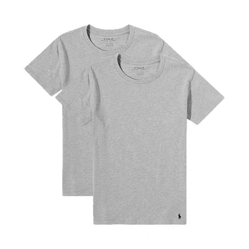 Nueva camiseta de polo con bordado cruz de ponis con corte clásico de algodón puro 230g 230g