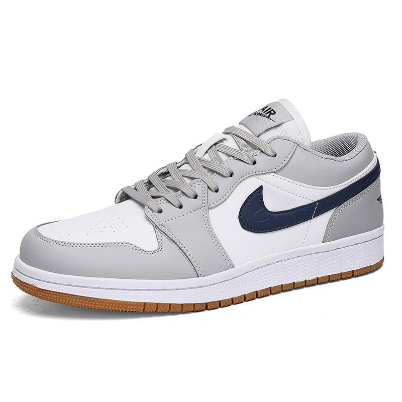 AJ1 Putian Sneakers | White and Grey