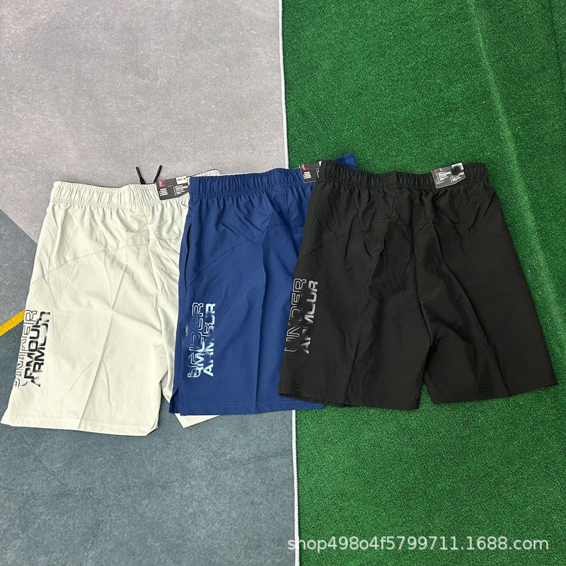 Pantalones cortos americanos de verano, deportes de cuatro puntos, entrenamiento suelto y transpirable, atletismo masculino y femenino, fitness, running informal, pantalones cortos de secado rápido