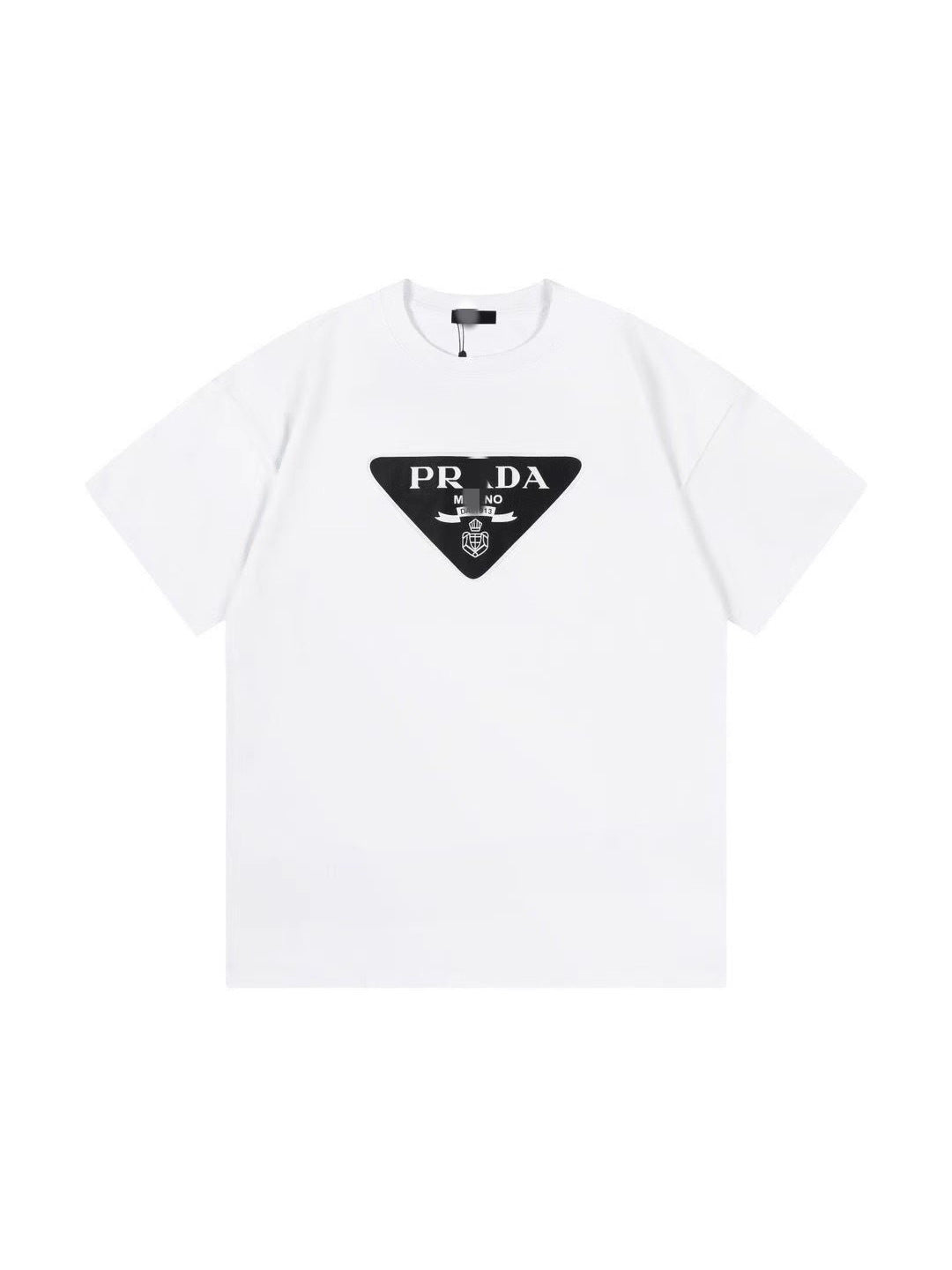 Camiseta unisex de manga corta de 260g de algodón puro de 260g con etiqueta triangular y camiseta de 260g disponible para dropshipping