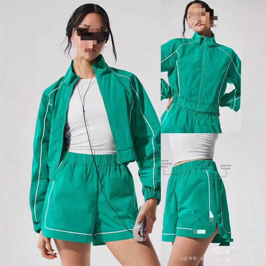 Conjunto A .L. O Deportivo | Chaqueta De Cuello Alto