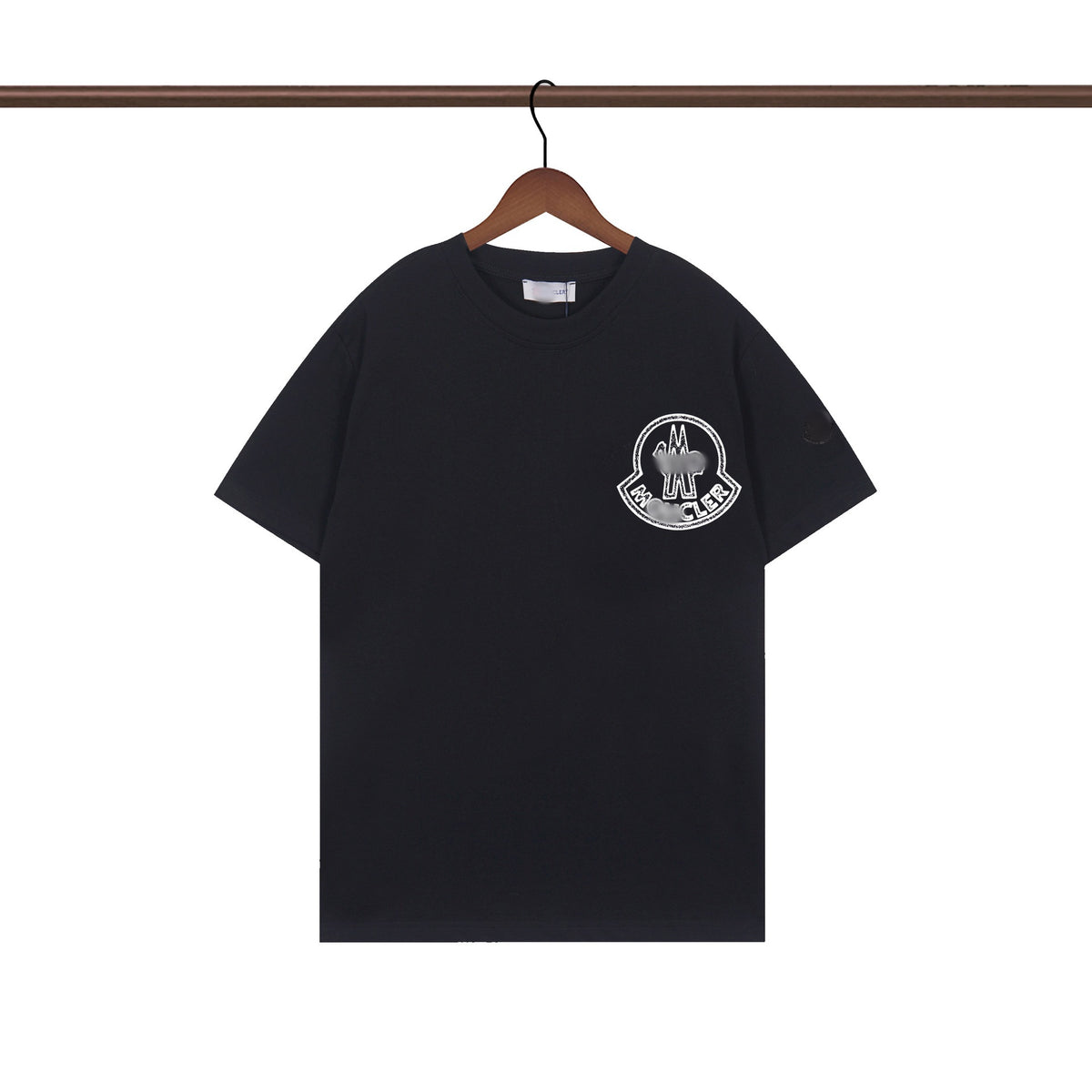 Camiseta Bordada Hombre MON | Cuello Redondo