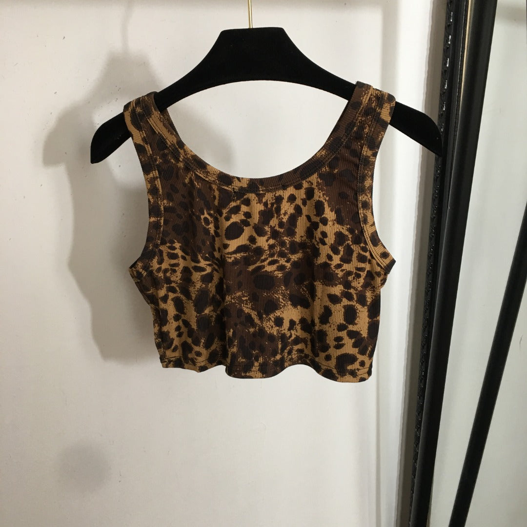 2025 Real Shot verano 2025 Nanyou con nuevo logo metálico de alta gama, decoración con estampado de leopardo