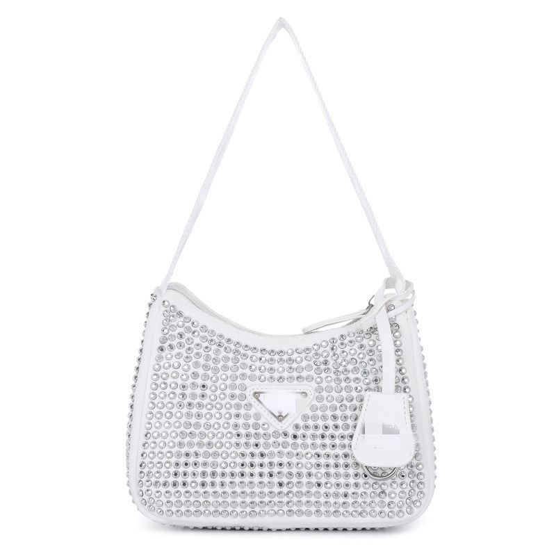 Bolso Hobo Mujer PA | Pedrería Brillante | Sin Cakja