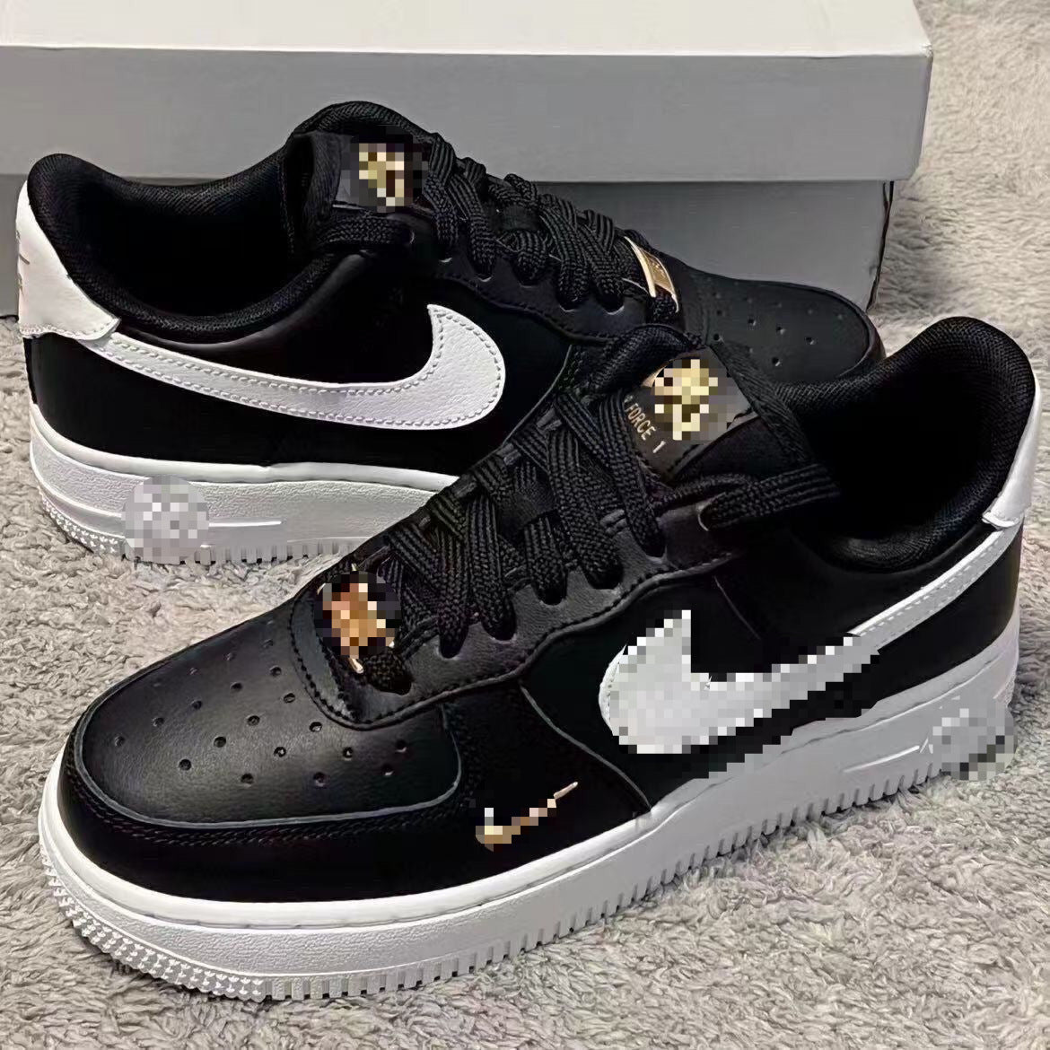 AF1 White and Grey Sneakers | Low Unisex Design