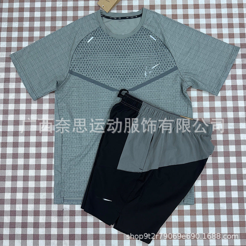 Conjunto Deportivo Hombre Manga Corta | Running Secado Rápido
