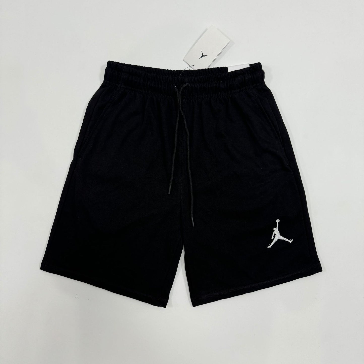 Pantalones estampados bordados de pierna recta de verano, pantalones deportivos, pantalones versátiles de cinco puntos AJ Flying Logo, conjunto de ropa deportiva para el verano masculino