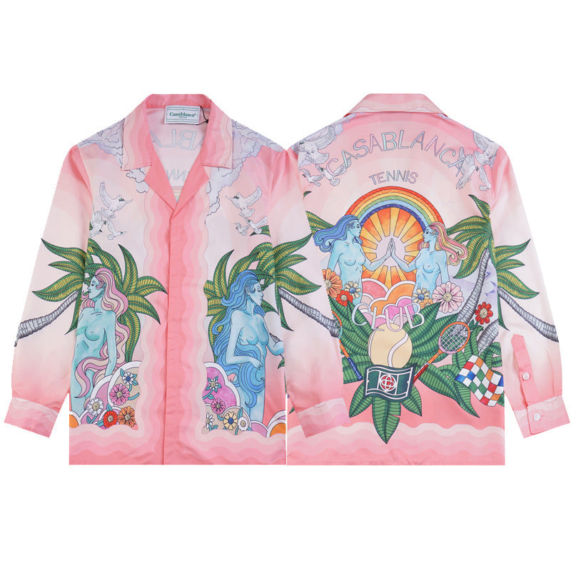 Men's MIX Set | Printed Shirt And Shorts