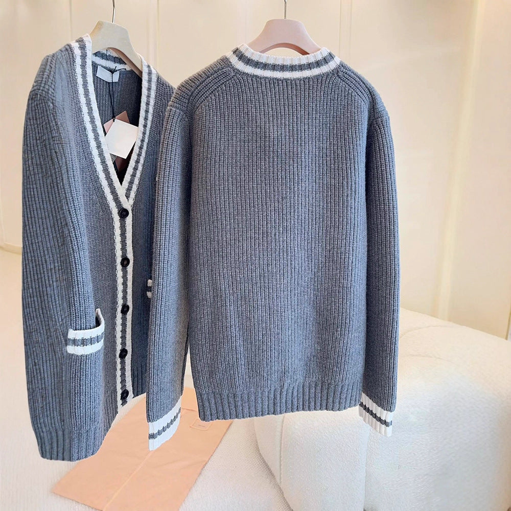 Jersey MM De Mujer | Punto Holgado Con Aplique