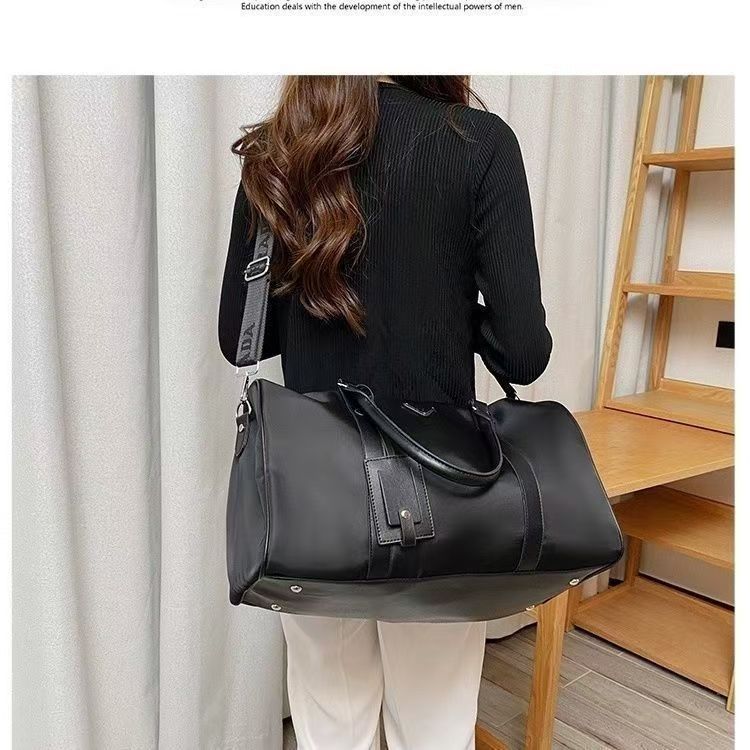 Bolsa para equipaje, almacenamiento de mano, bolsa para viajes cortos, bolsa de fitness de gran capacidad moderna, bolsa de fitness para viajes cortos, directa de fábrica