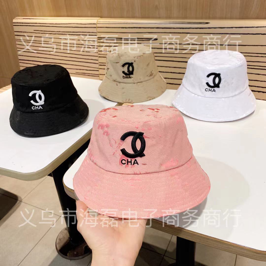 夏用バケットハット シャネル風｜レディース