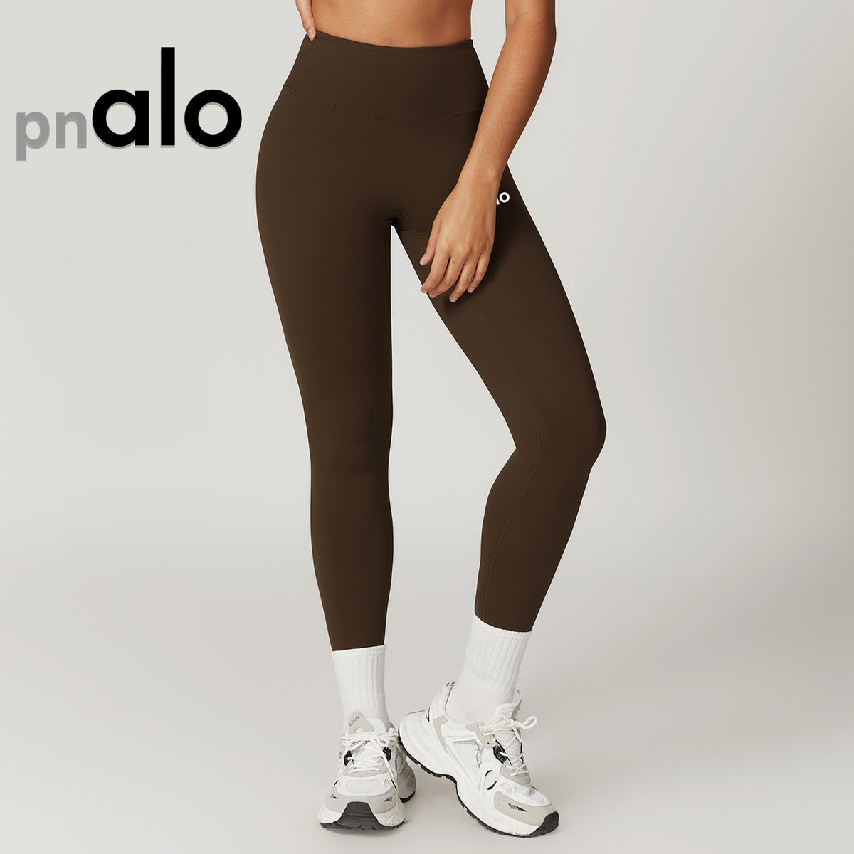 Pantalón Yoga Mujer AL | Talle Alto Y Color Liso