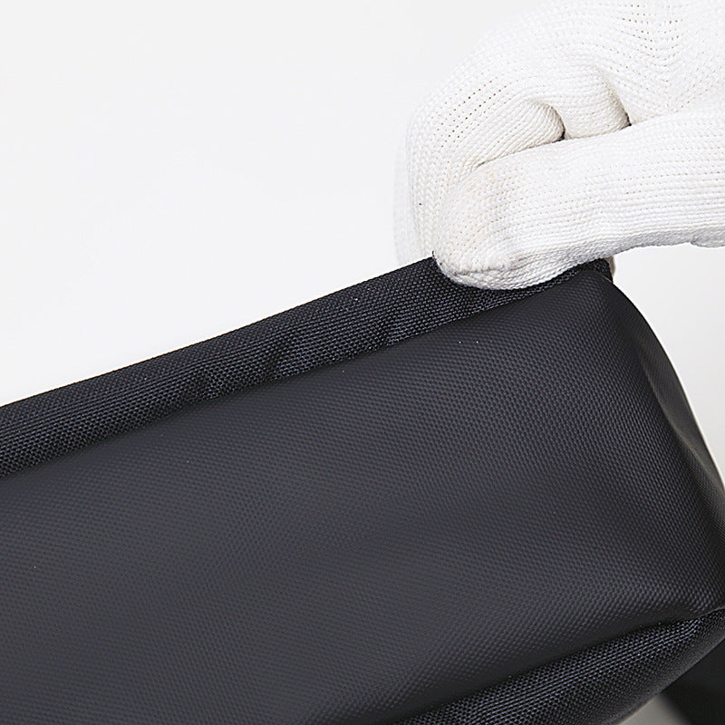 Bolso para bicicleta, moderno y versátil, clásico bolso cuadrado cruzado de un solo hombro, bolso portátil para almacenamiento deportivo al aire libre