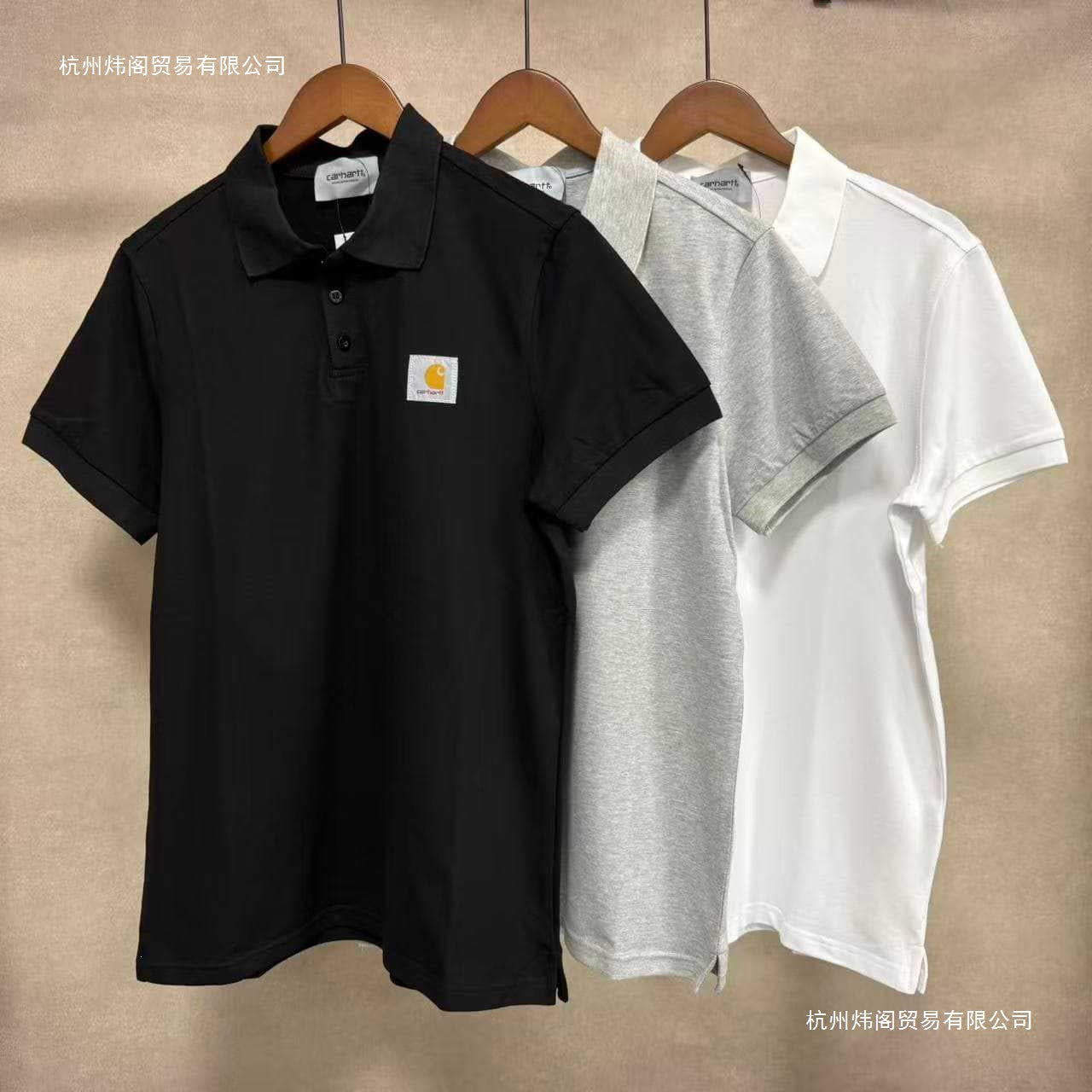 Polo de Solapa Manga Corta con Bolsillo | Hombre