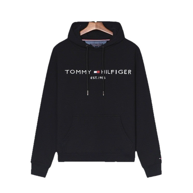 Sudadera Suelta Hombre | Estampado Logo Deportiva Primavera Otoño
