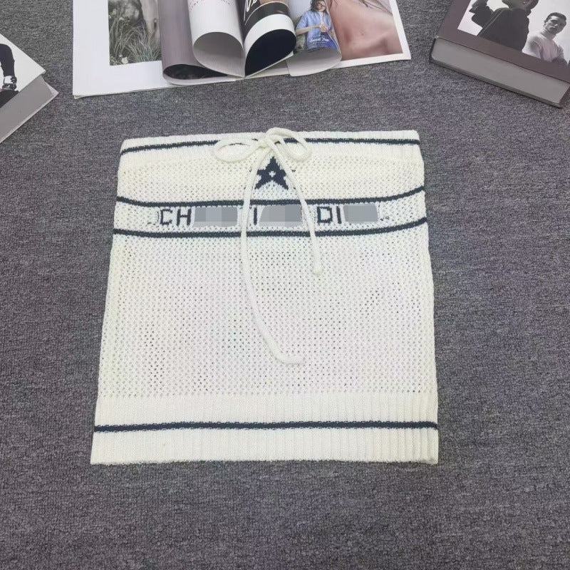 Stricktop für Damen CD | Jacquard und Ajour-Stern