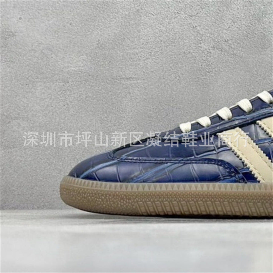 Comercio exterior de origen transfronterizo para hombres y mujeres, zapatillas de entrenamiento casuales versátiles y ligeras morales para parejas, zapatillas bajas de puntera redonda con cordones