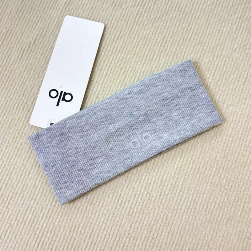 ✅ Diadema ancha, cinta deportiva de punto transfronterizo, cinta absorbente del sudor, pañuelo de yoga, diadema antitranspirante