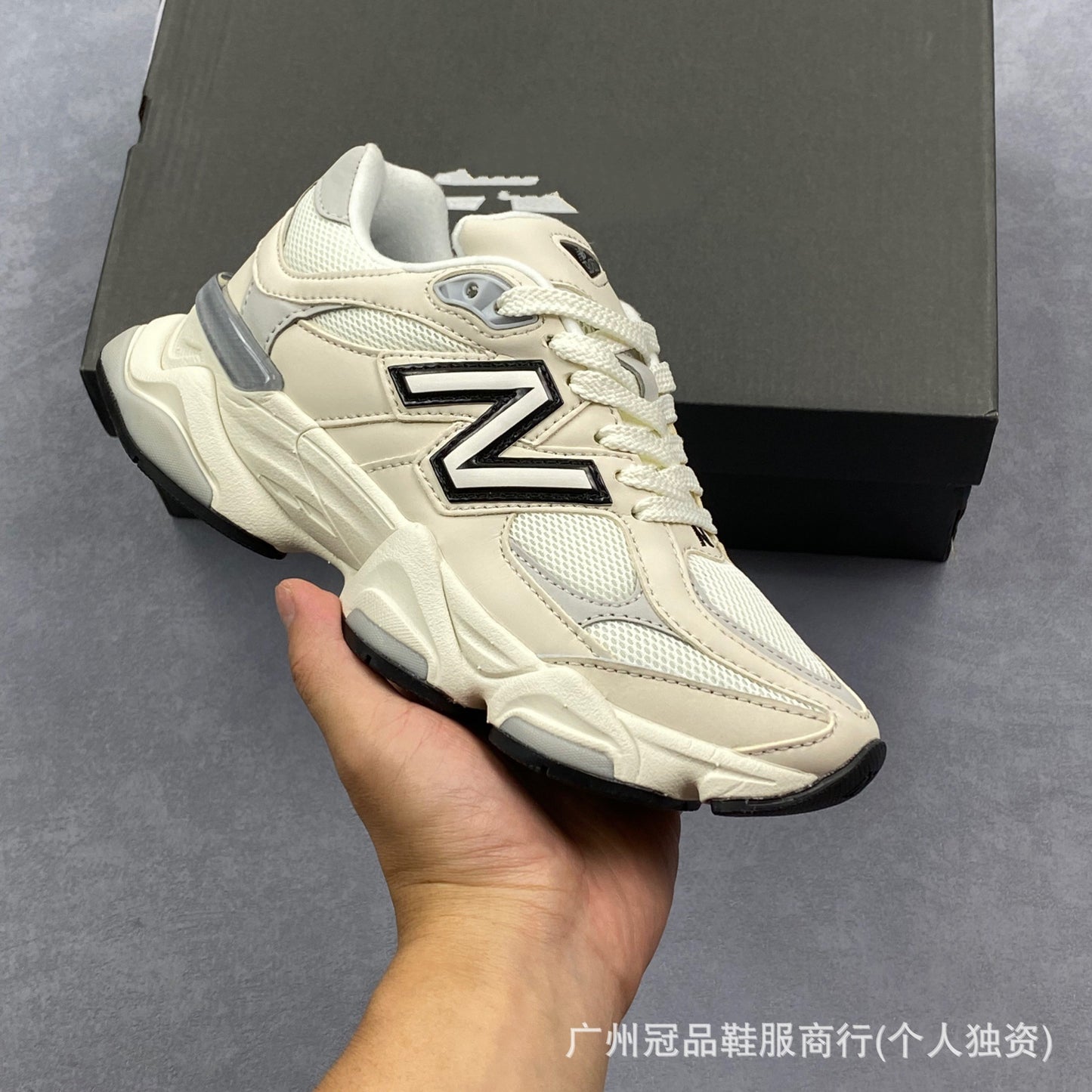 Putian NB9060 Millennium Millennium Elephant Hoof Zapatillas de correr de malla baja y de caña baja para hombre y mujer para zapatillas de papá